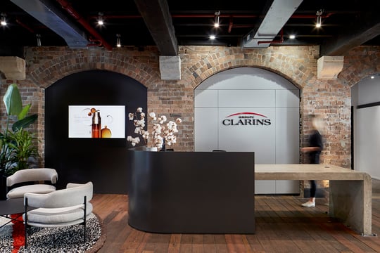 Groupe Clarins_reception