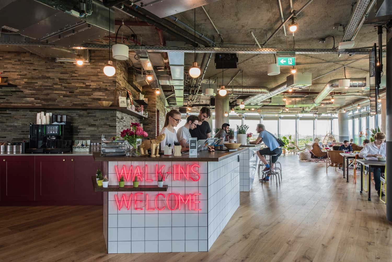 WeWork, Berlin workplace by Unispace