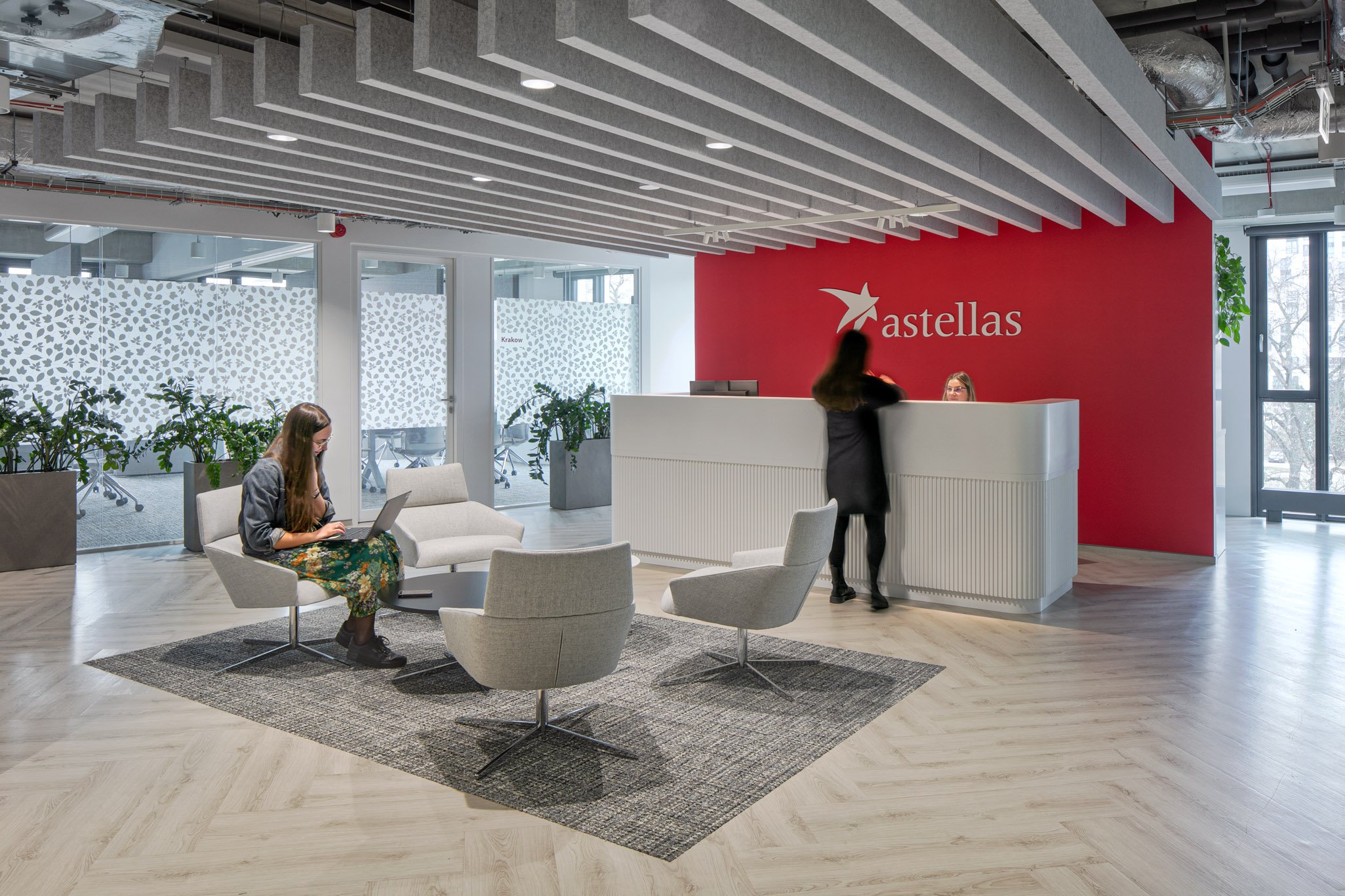 Astellas Pharma space breaks traditions to a modern, sustainable way of working. Created to give greater collaboration between teams