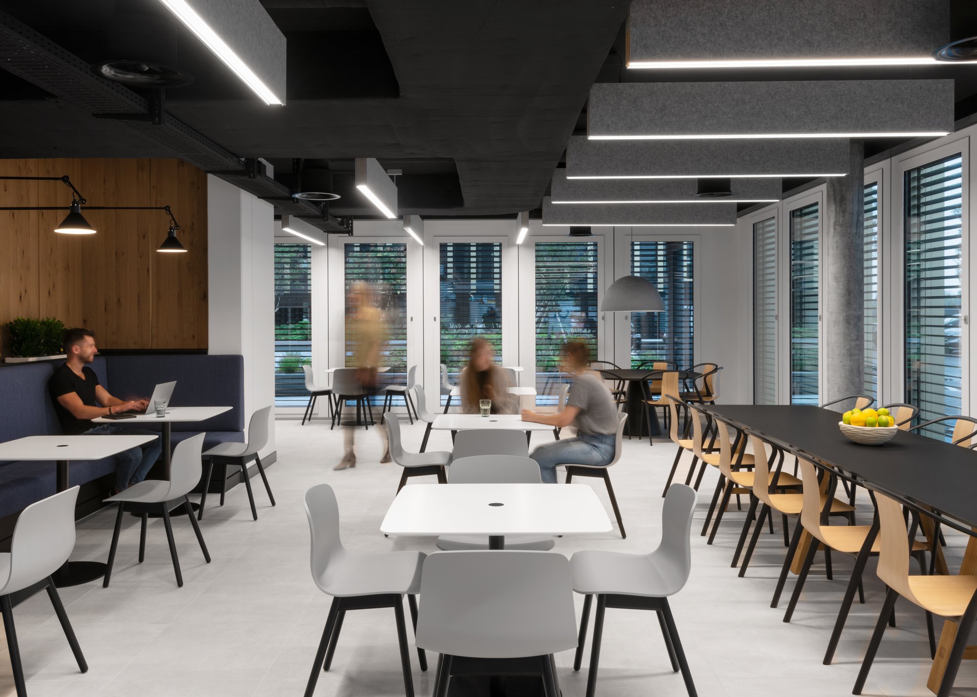 Biogen co-working cafe space