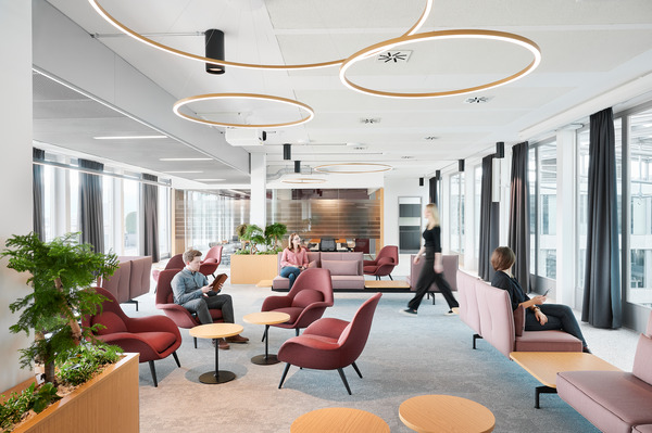 Zurich-based office, created by Unispace