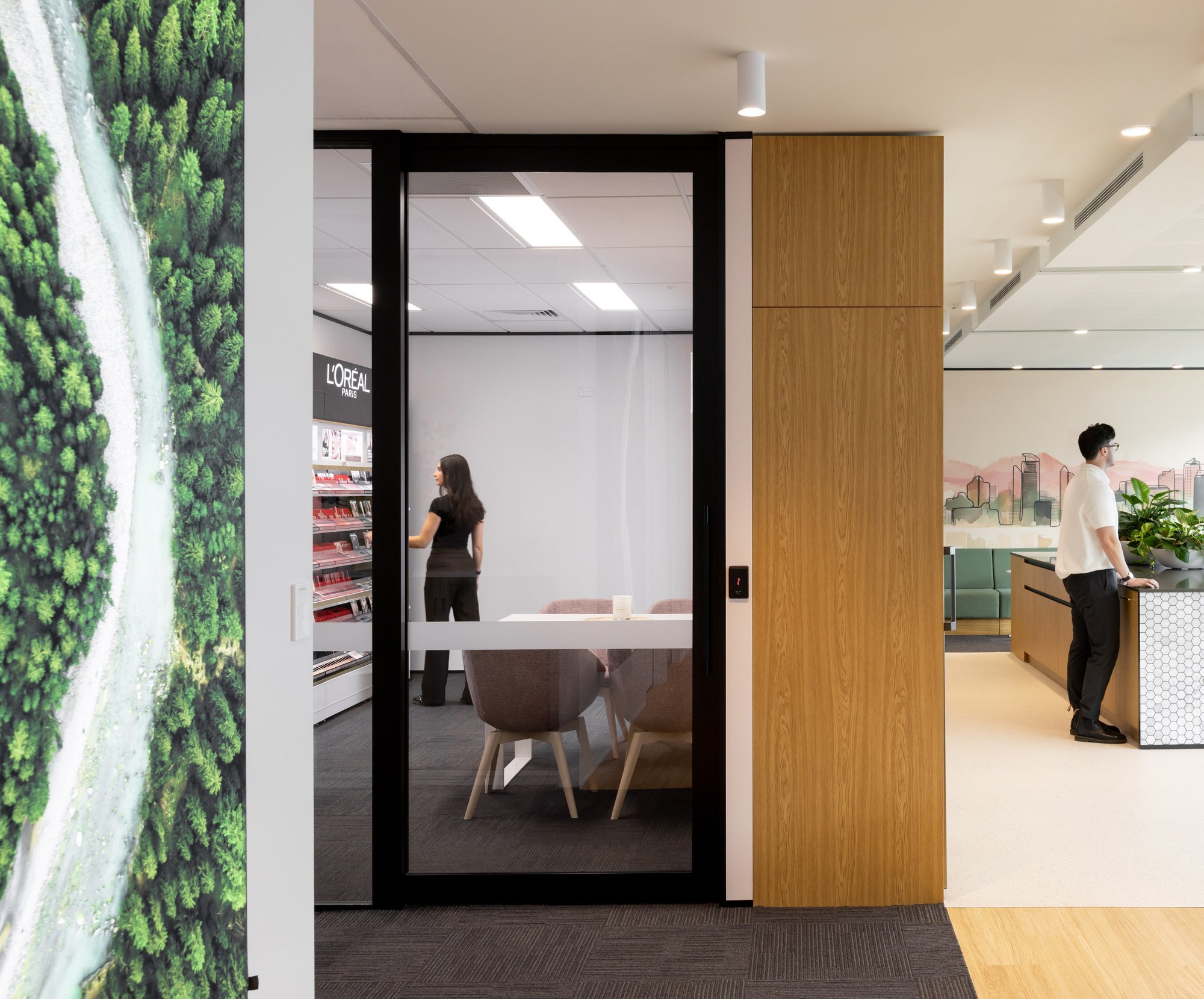 Commercial interior fitout and design for L’Oréal Auckland