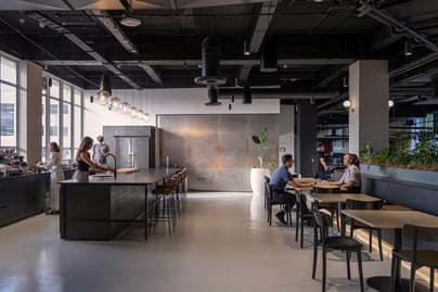 Commercial interior fit-out for Lightspeed, global technology company
