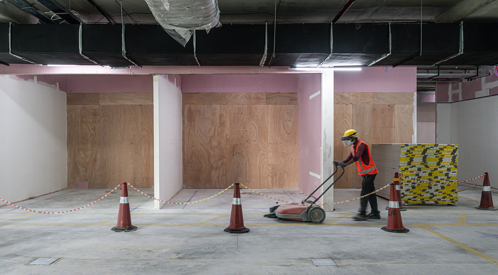 construction worker working on site