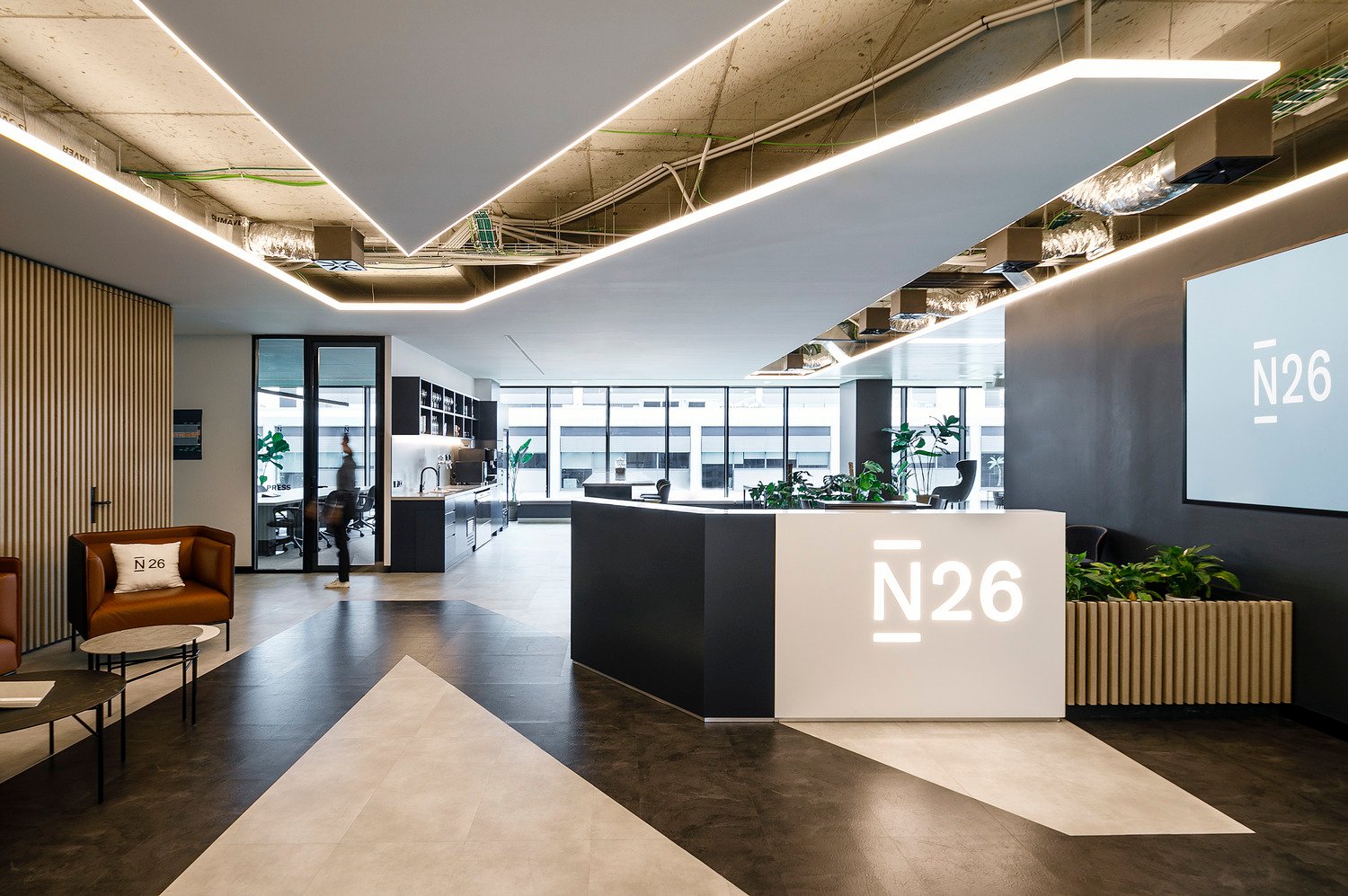 Modern office design ideas: N26, Barcelona's new workplace by Unispace