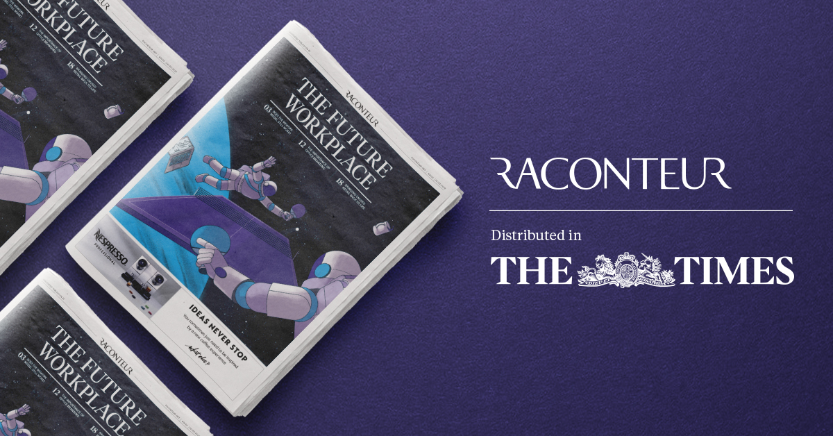Raconteur report, featured in The Times