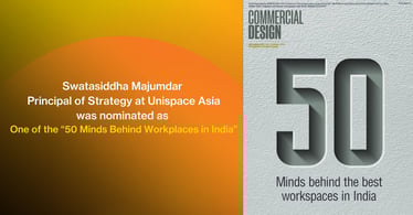 Swatasiddha Majumdar Was Nominated as One of the “50 Minds Behind Workplaces in India”