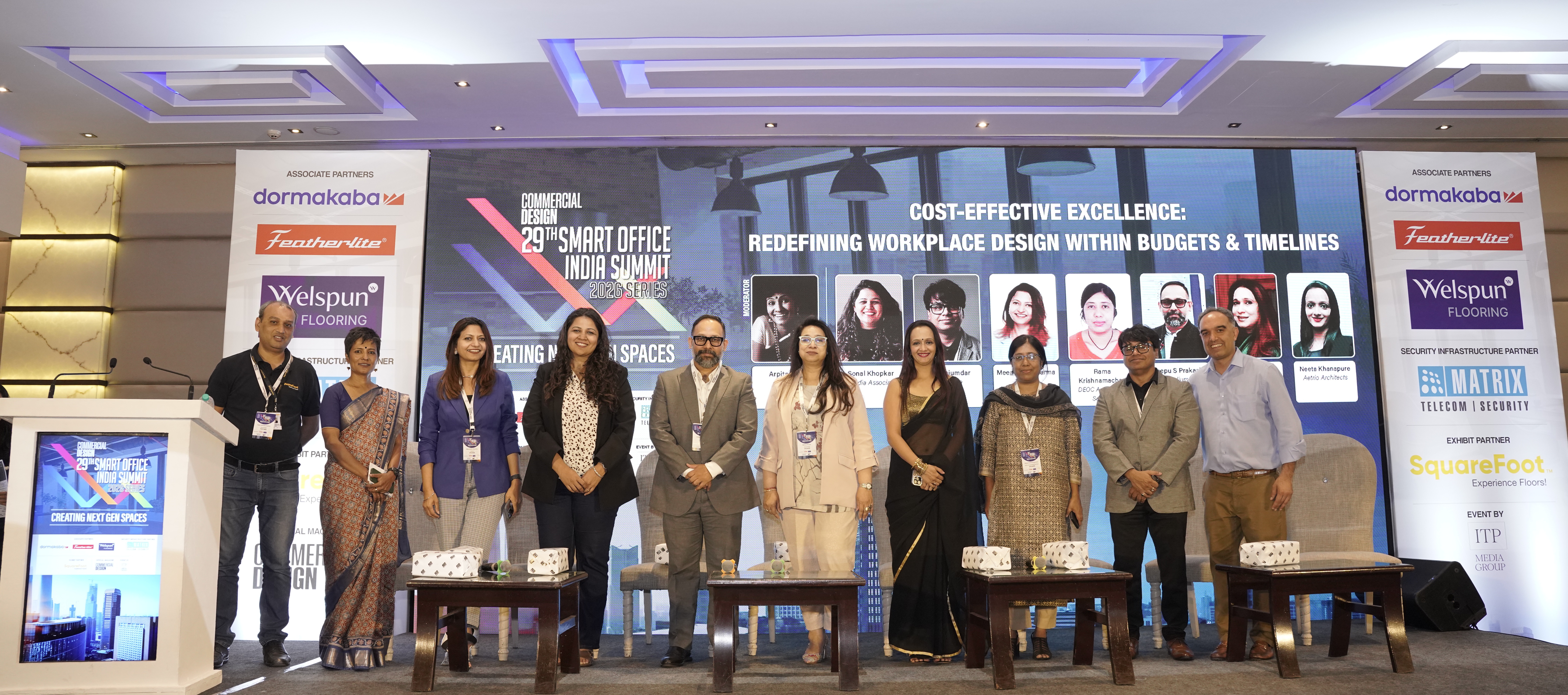 From Mood Boards to Mathematics | Swatasiddha Majumdar redefines cost-effective workplace design for Indian GCCs at the 29th Smart Office India Summit