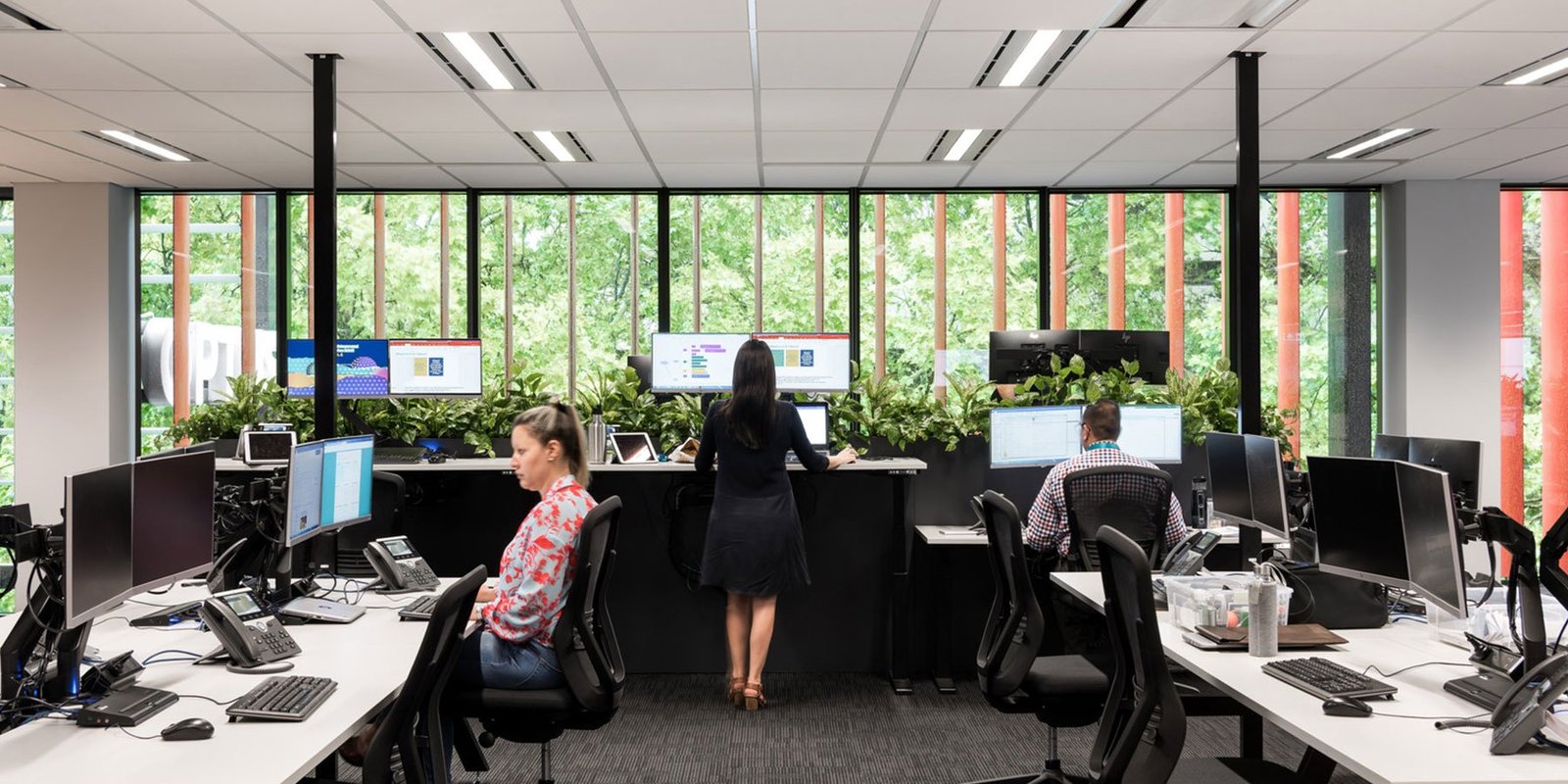 Sit-stand desks to promote better posture