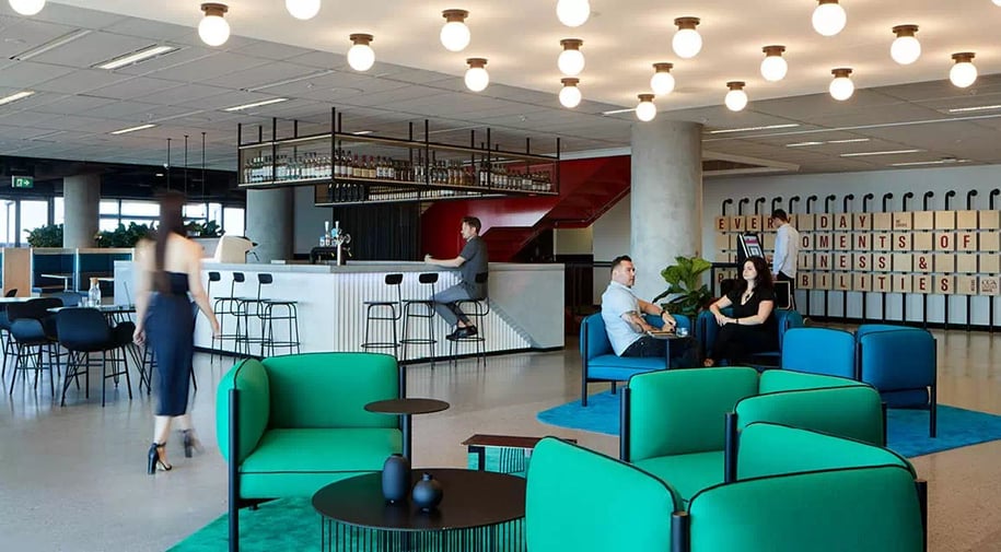 Raising a glass to the office bar