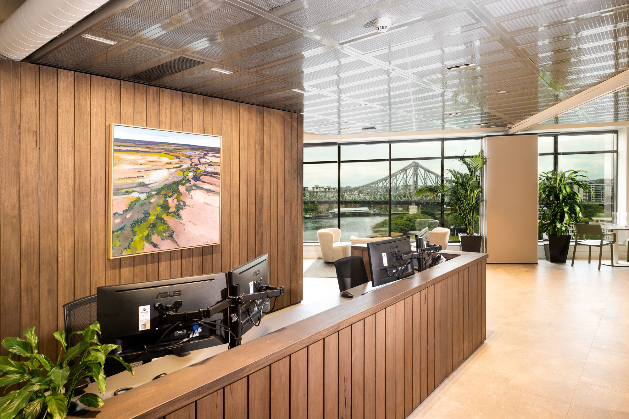 AgTrade Brisbane reception area