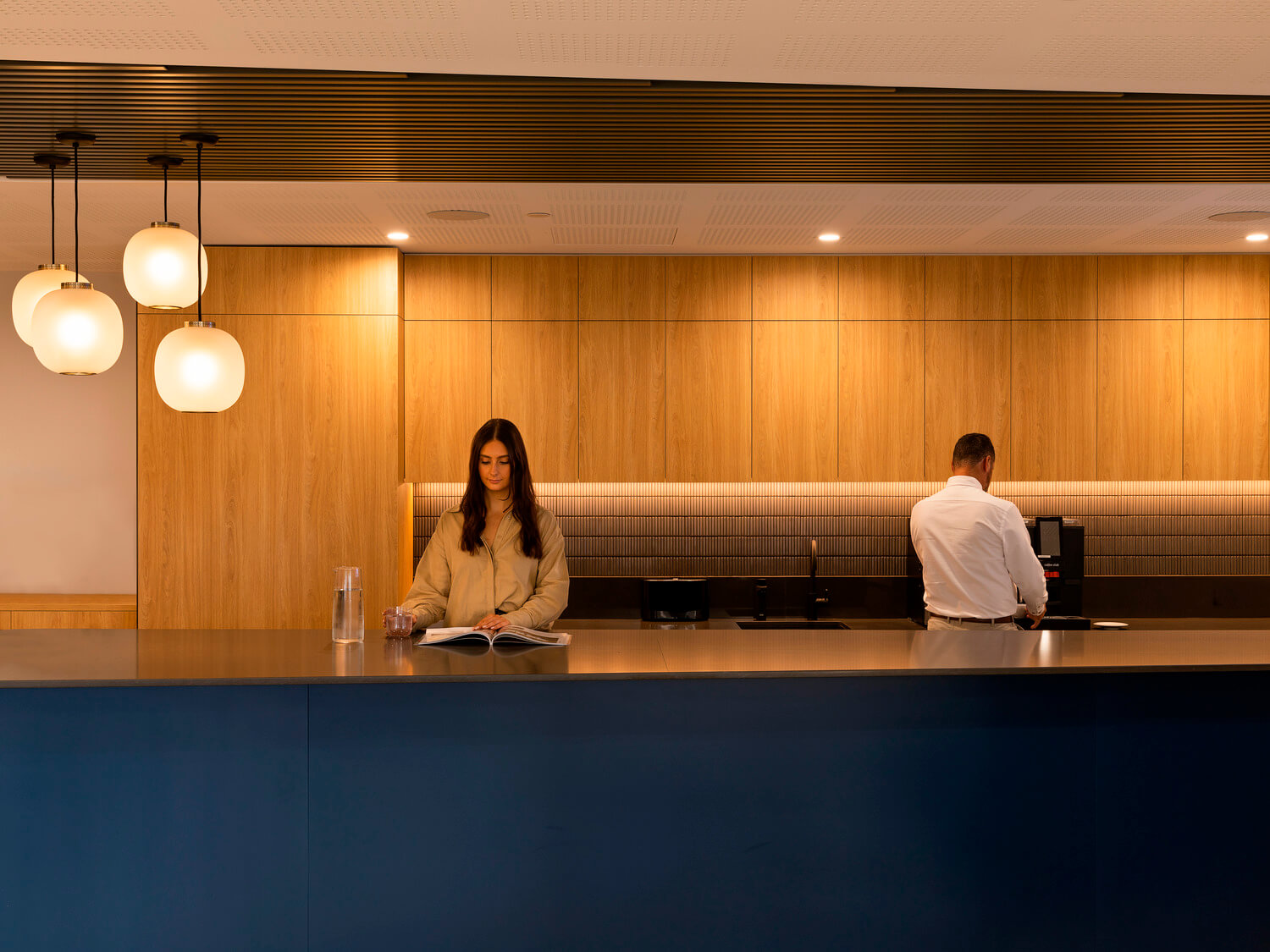 Kitchen space at CPA Auckland office