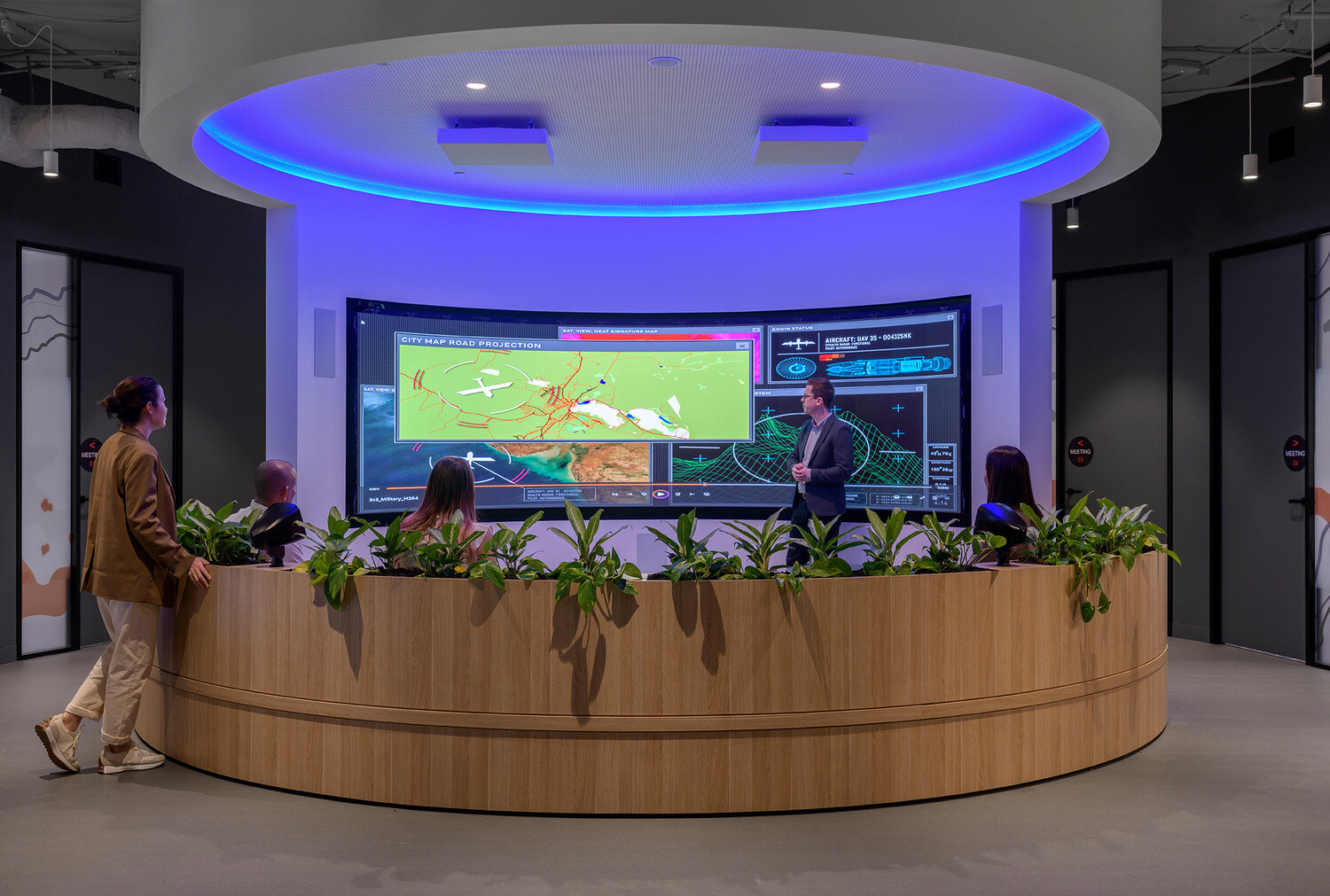 Experience centre - reception