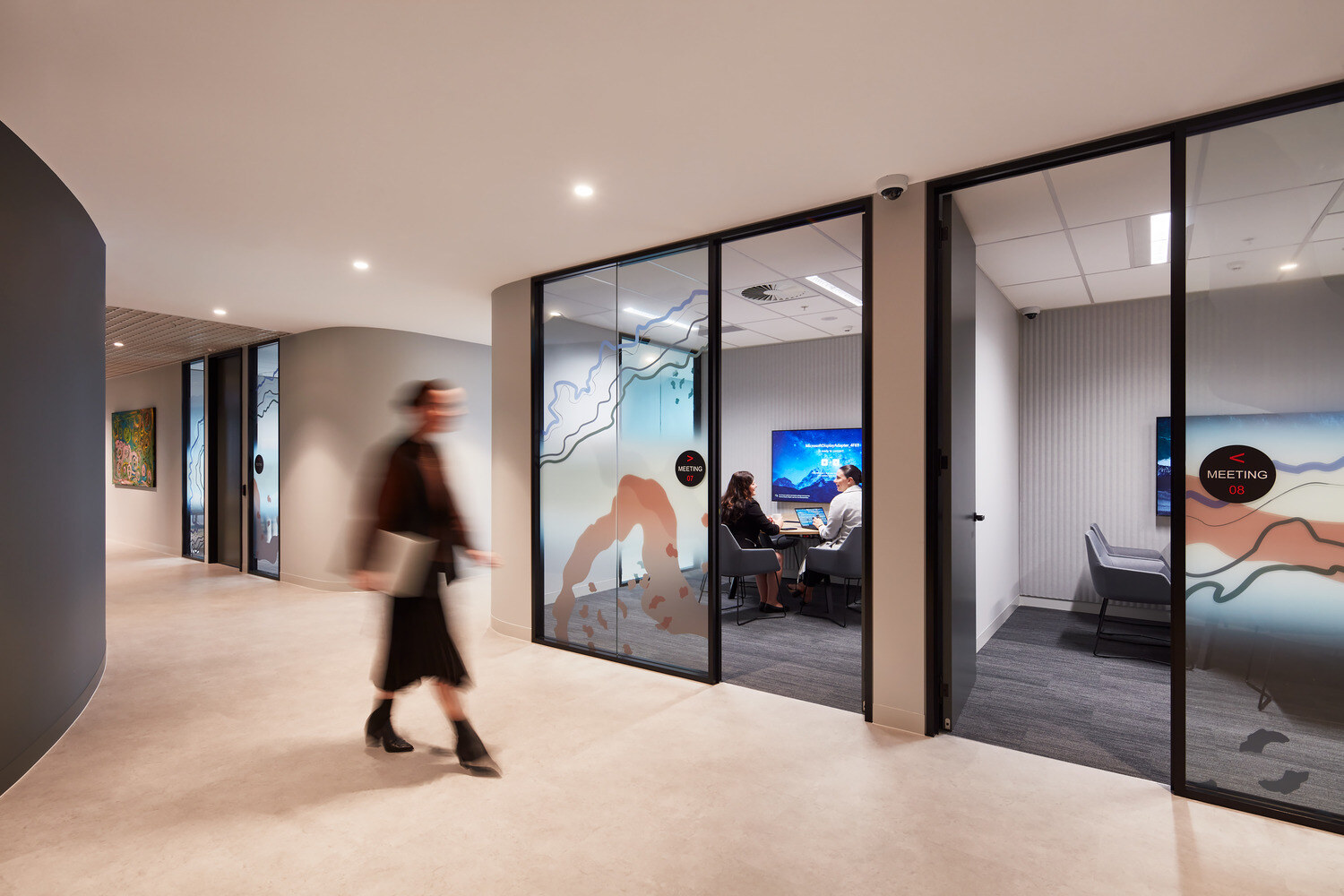 Adecco Sydney walkway