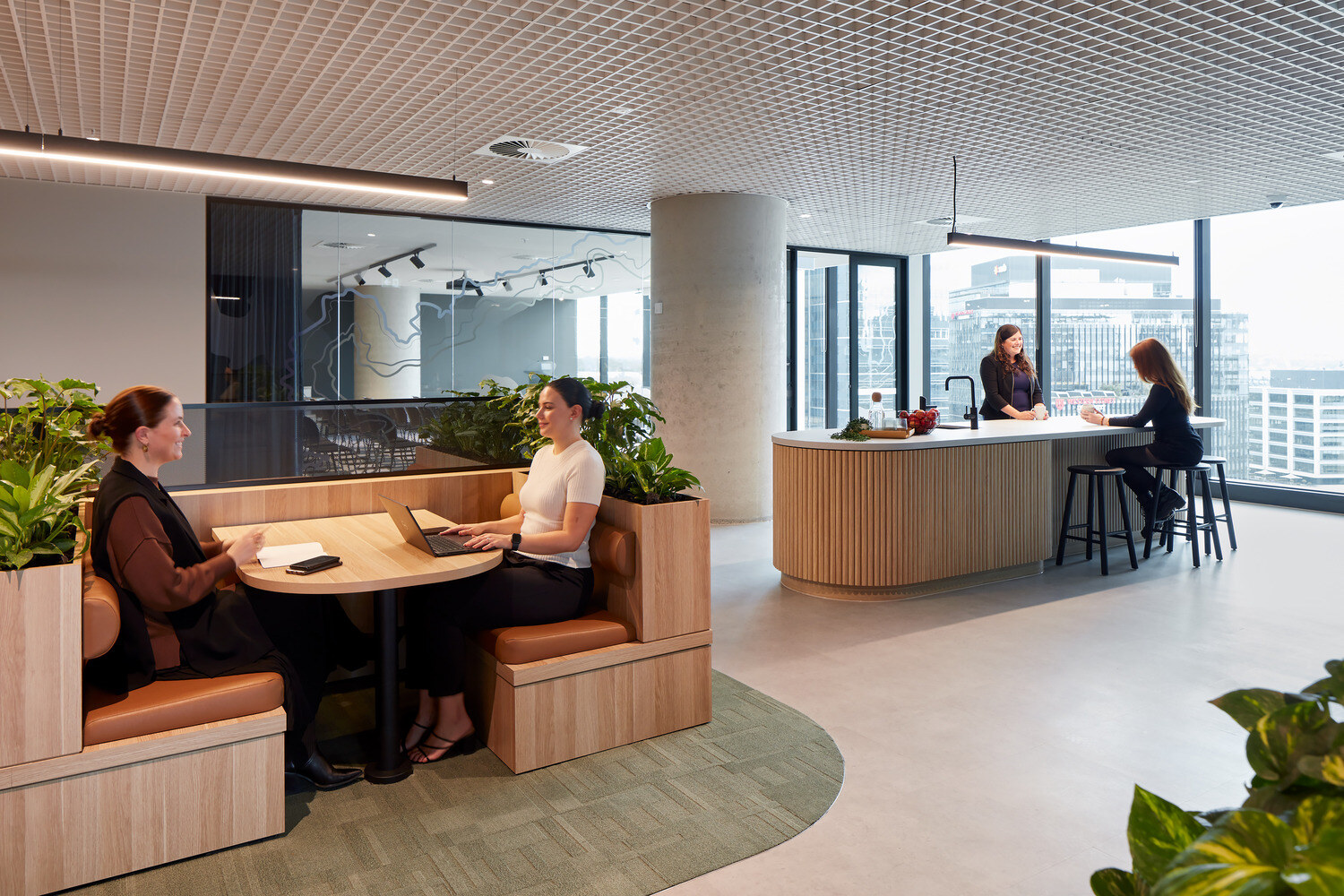 Breakout area