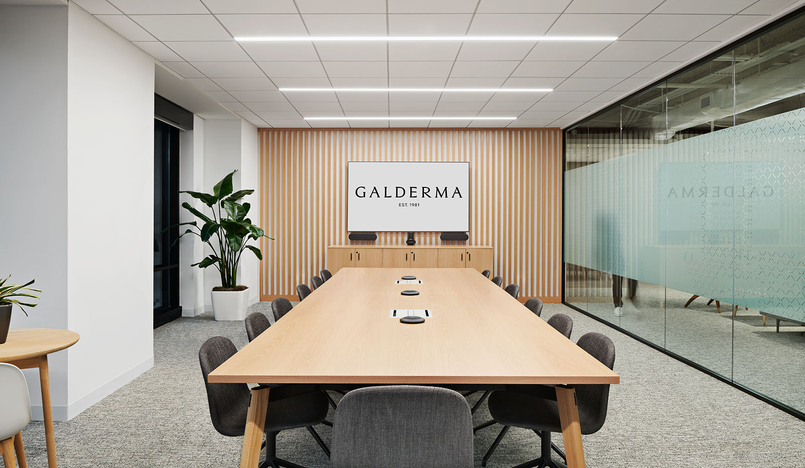 Galderma Dallas conference room