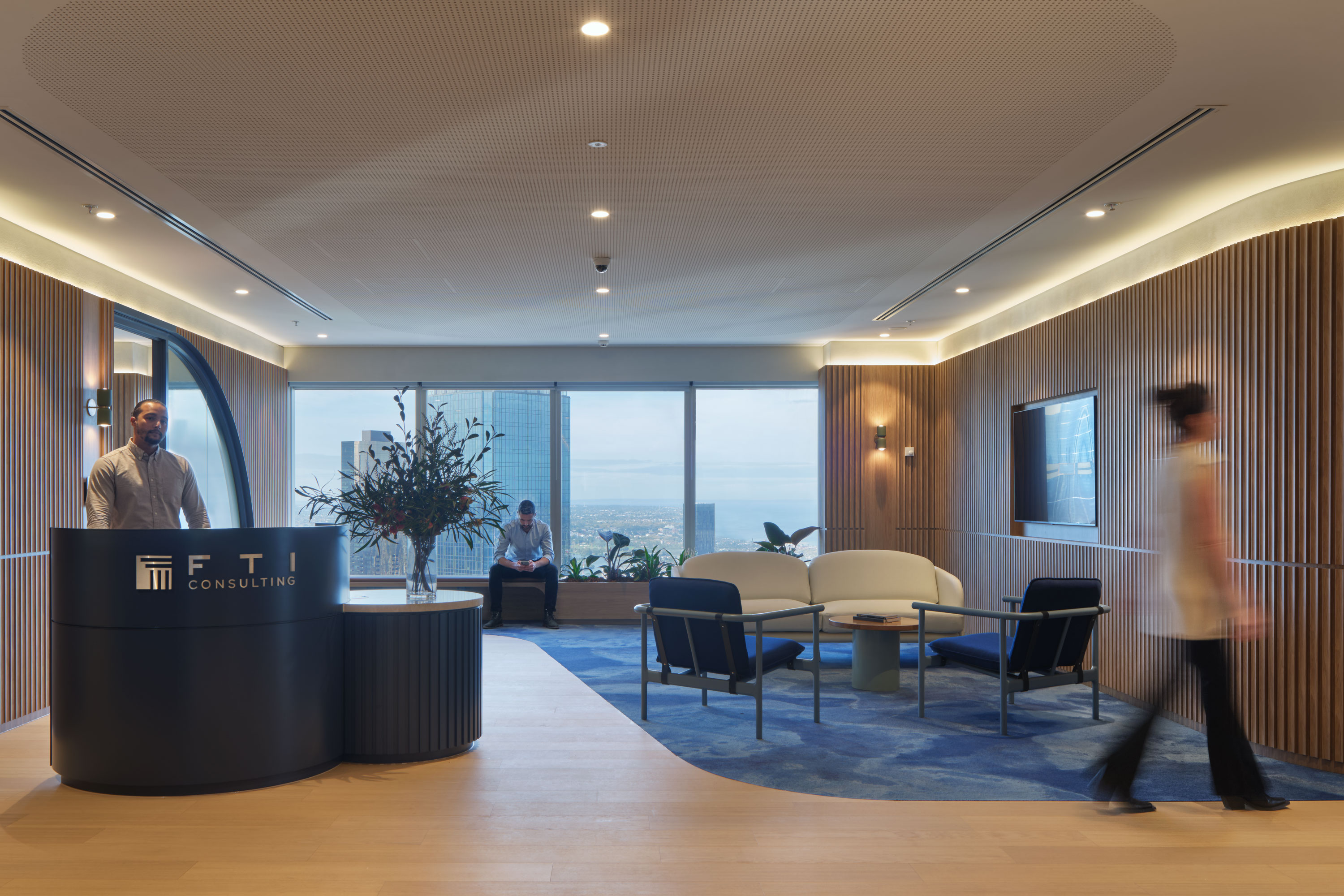 FTI Consulting Melbourne reception area