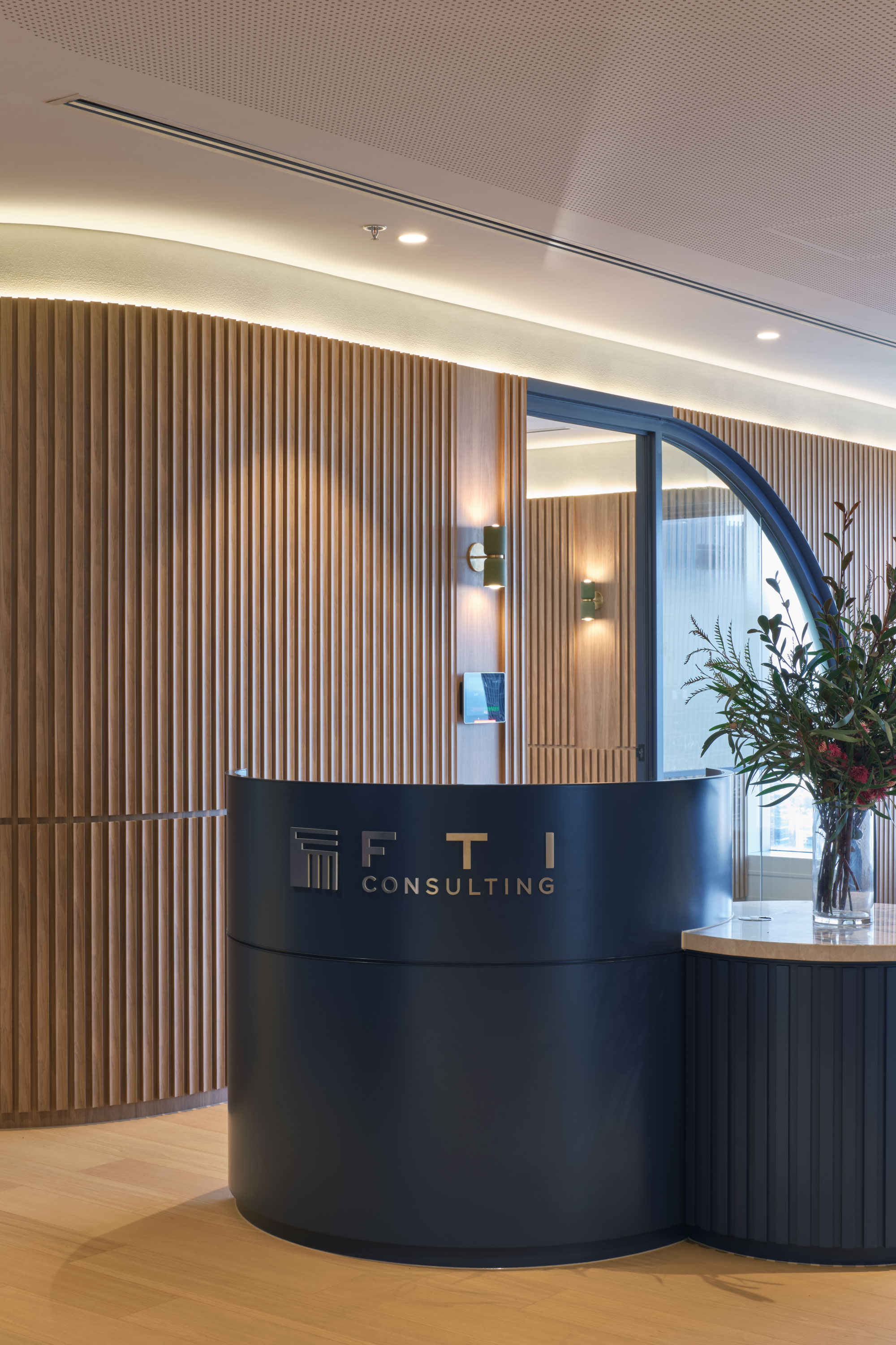 FTI Consulting reception area