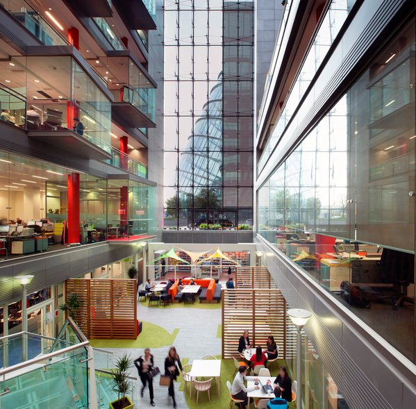 Workspace and Office Design Projects in Dublin PwC Unispace